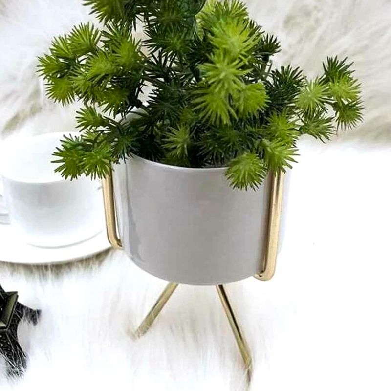 Ceramic Pot With Holder