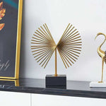 Metal Sunburst Sculpture