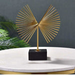 Metal Sunburst Sculpture