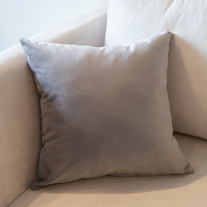 Plain Gray Colour Pillow Cover