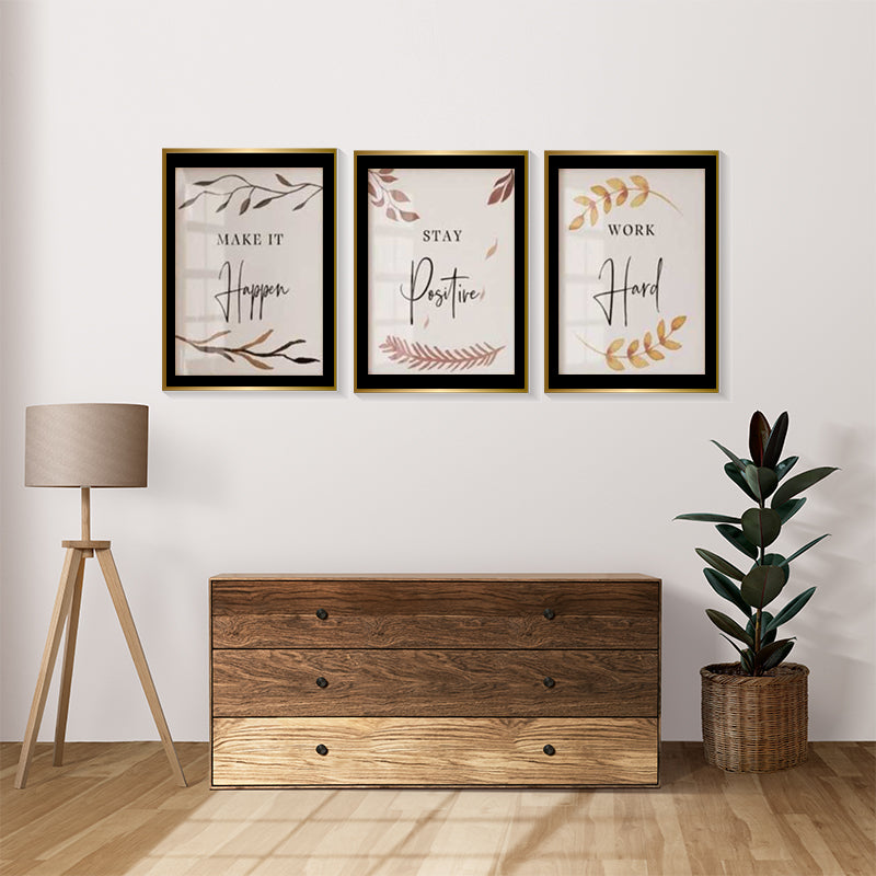 Quote Design Wall Frame